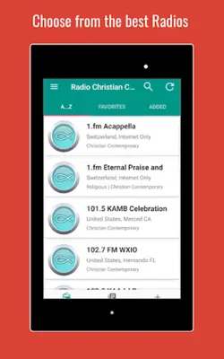 Christian Contemporary Radio android App screenshot 9