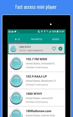 Christian Contemporary Radio android App screenshot 6